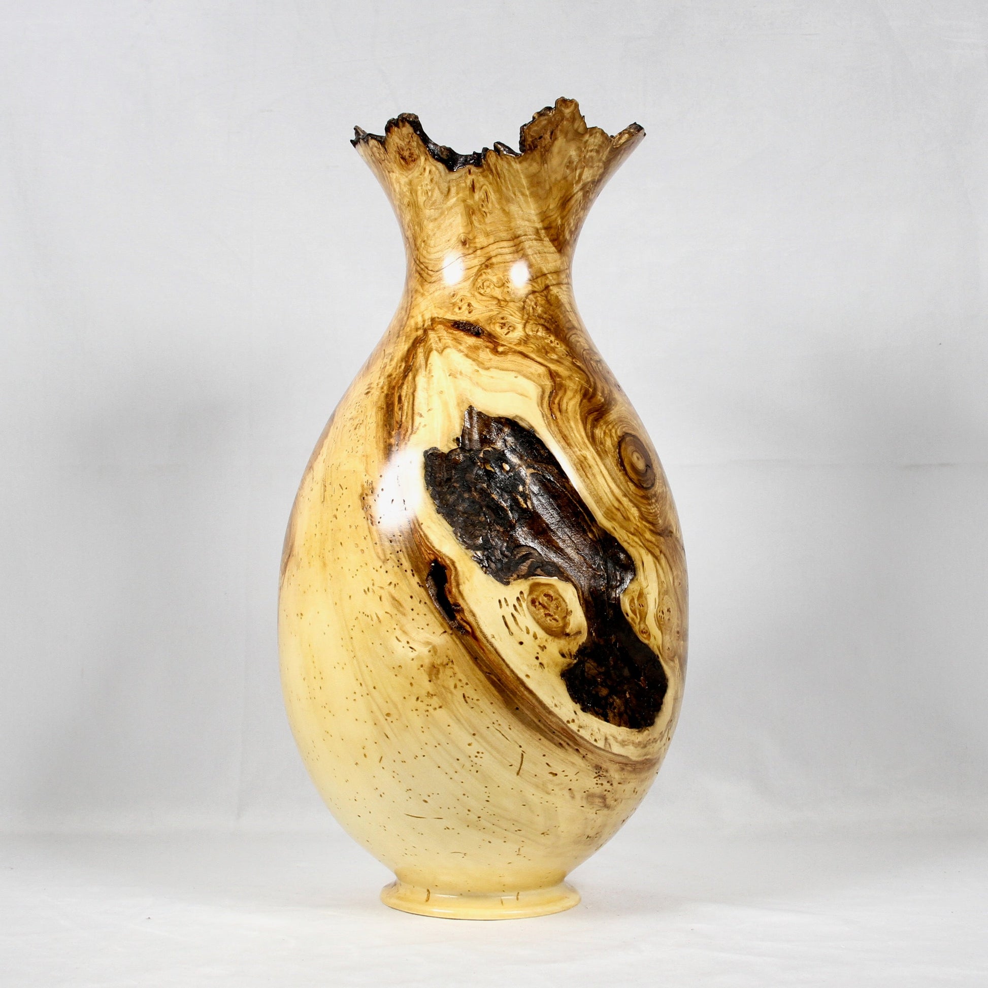 Aspen Burl Turning-Sculpture-Jerry Wedekind-Sorrel Sky Gallery