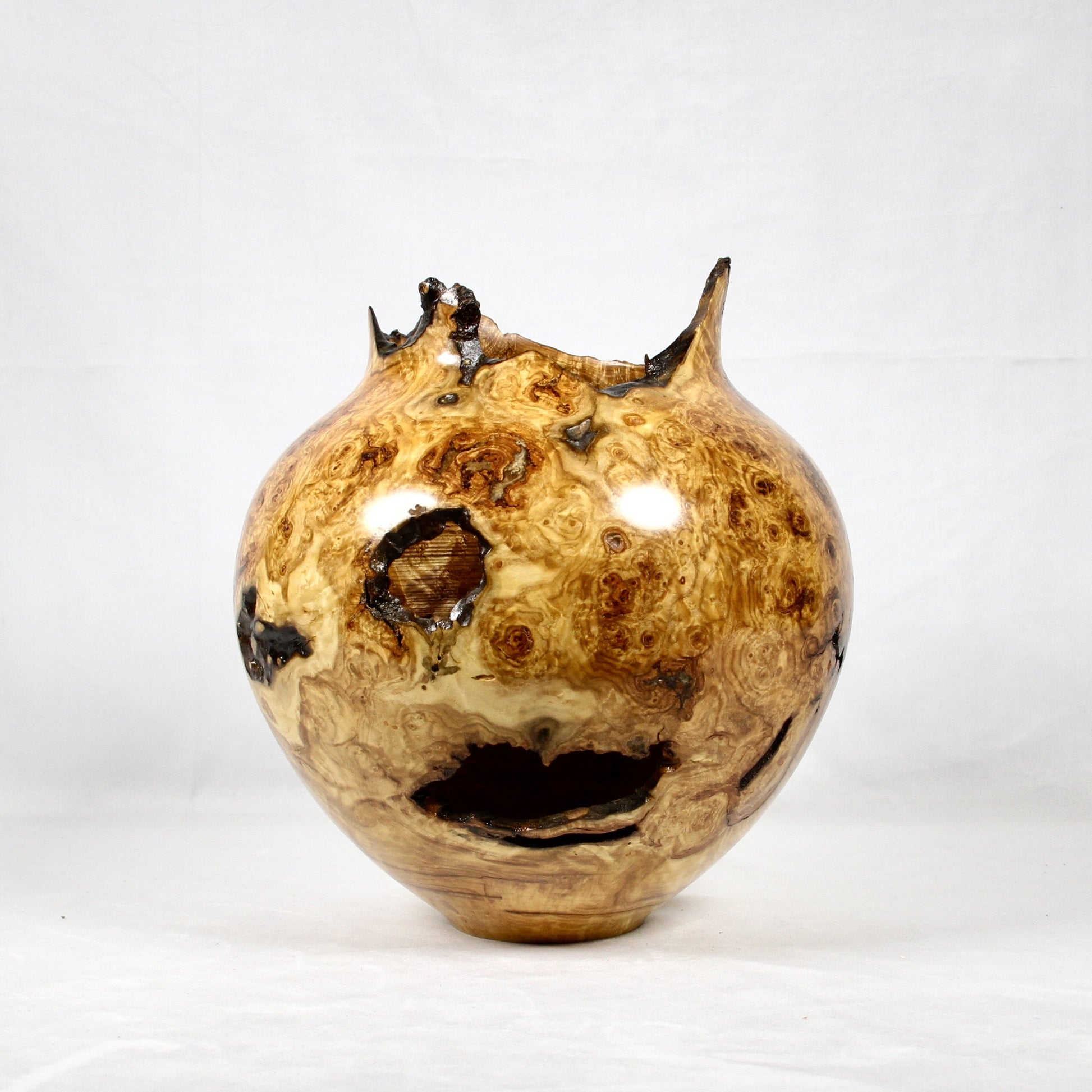 Aspen Burl Turning-Sculpture-Jerry Wedekind-Sorrel Sky Gallery