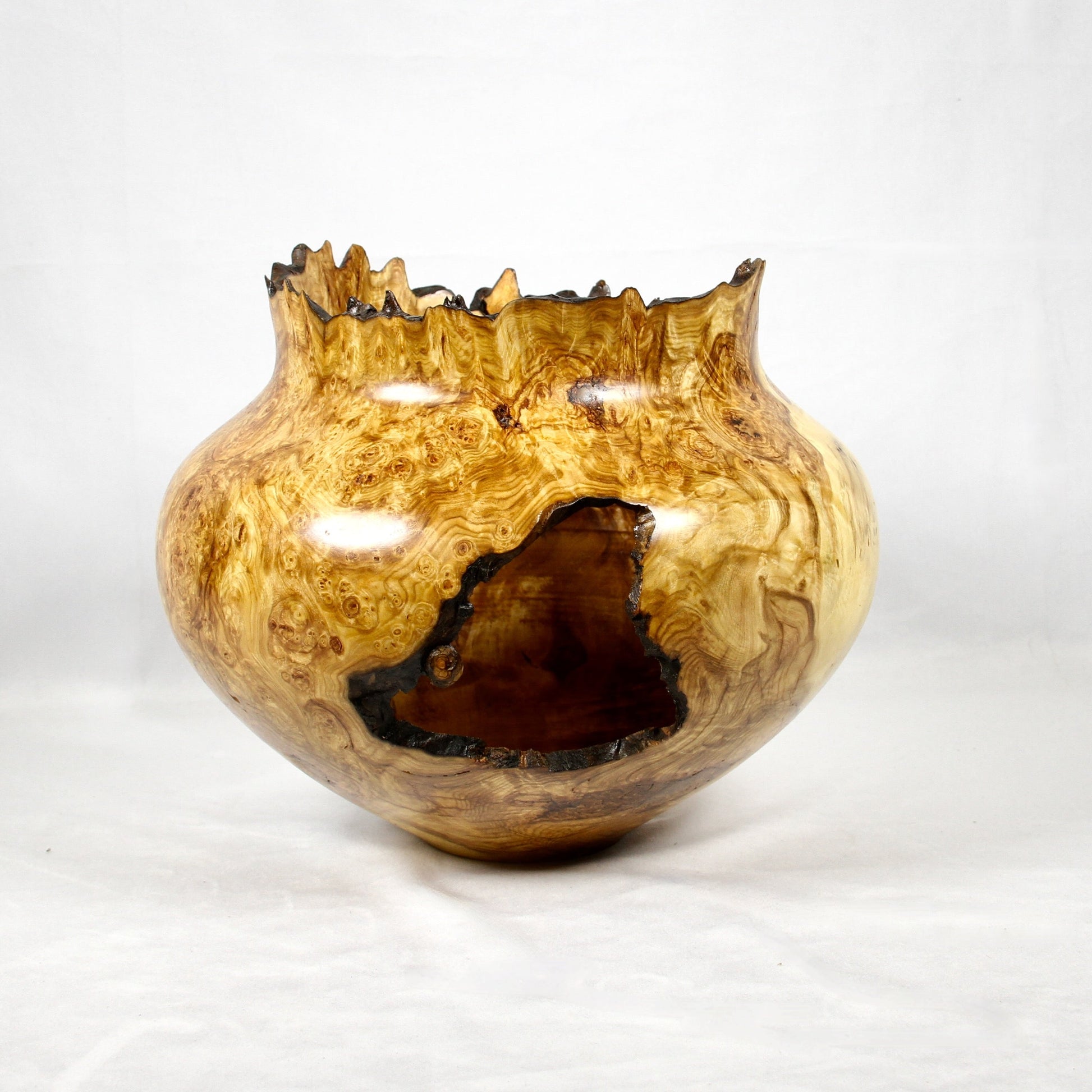 Aspen Burl Turning-Sculpture-Jerry Wedekind-Sorrel Sky Gallery