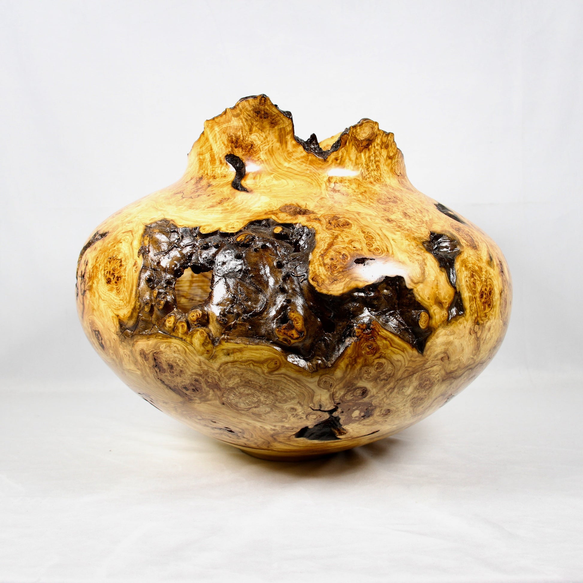 Aspen Burl Turning-Sculpture-Jerry Wedekind-Sorrel Sky Gallery