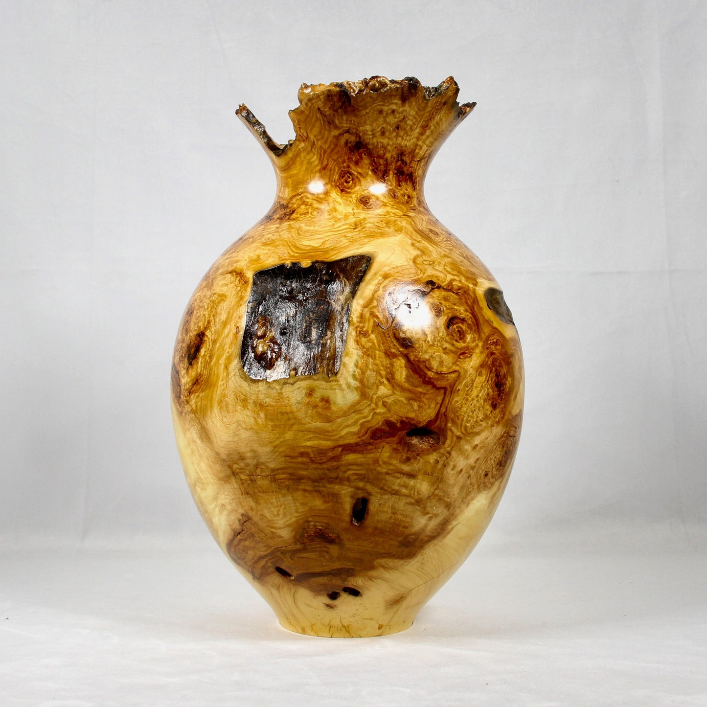 Aspen Burl Turning-Sculpture-Jerry Wedekind-Sorrel Sky Gallery