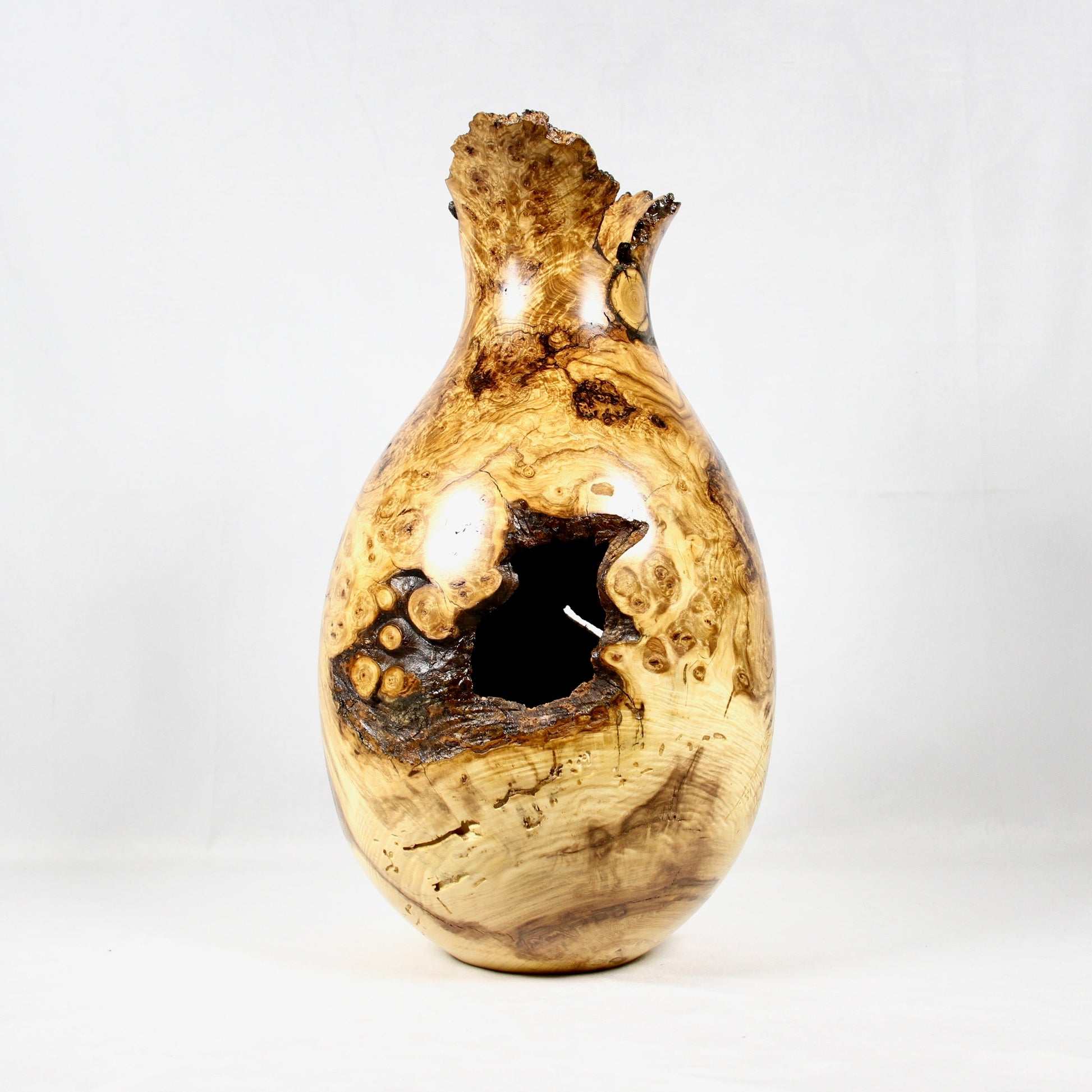 Aspen Burl Turning-Sculpture-Jerry Wedekind-Sorrel Sky Gallery