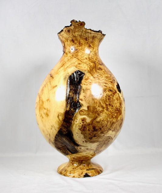 Aspen Burl Turning-Sculpture-Jerry Wedekind-Sorrel Sky Gallery