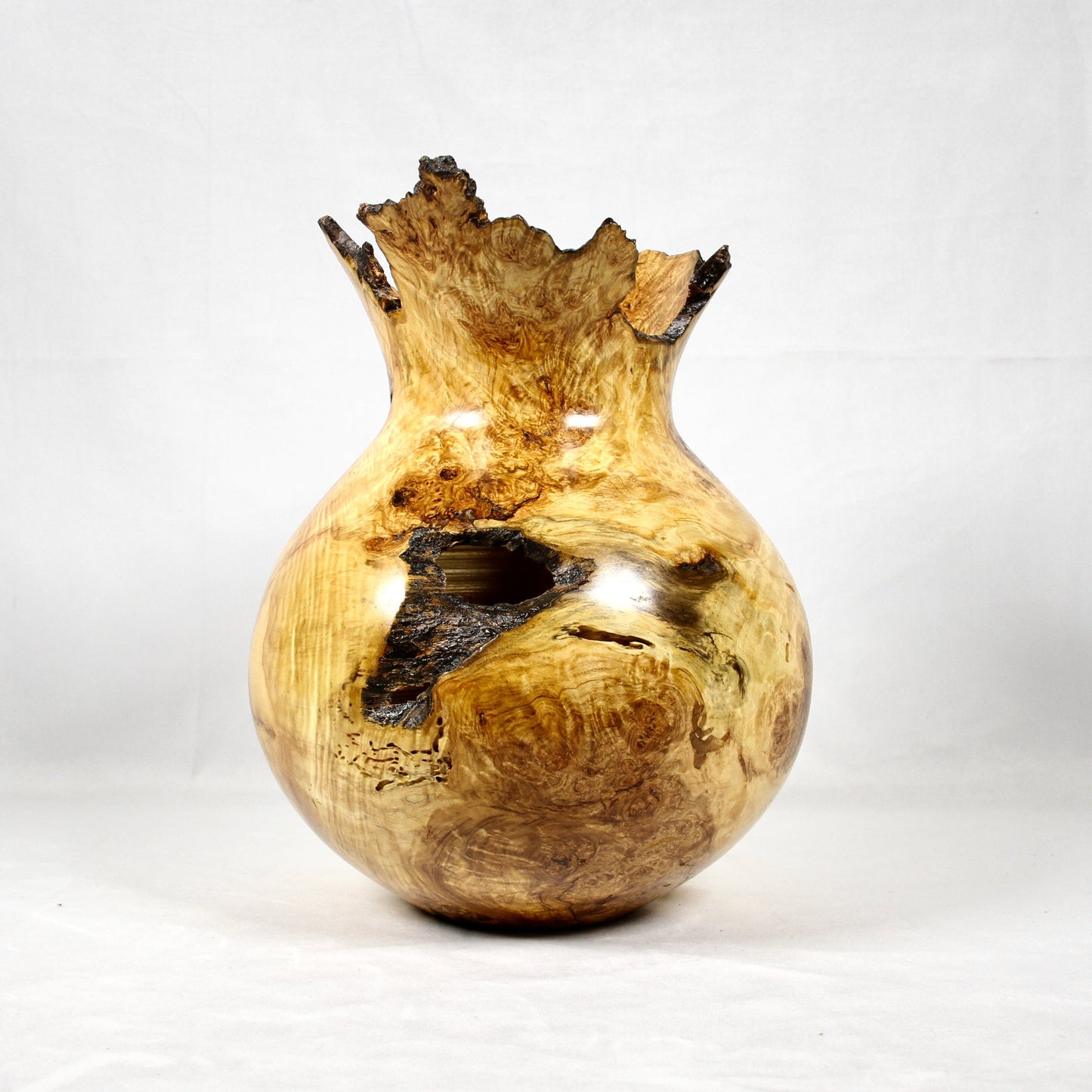 Aspen Burl Turning-Sculpture-Jerry Wedekind-Sorrel Sky Gallery