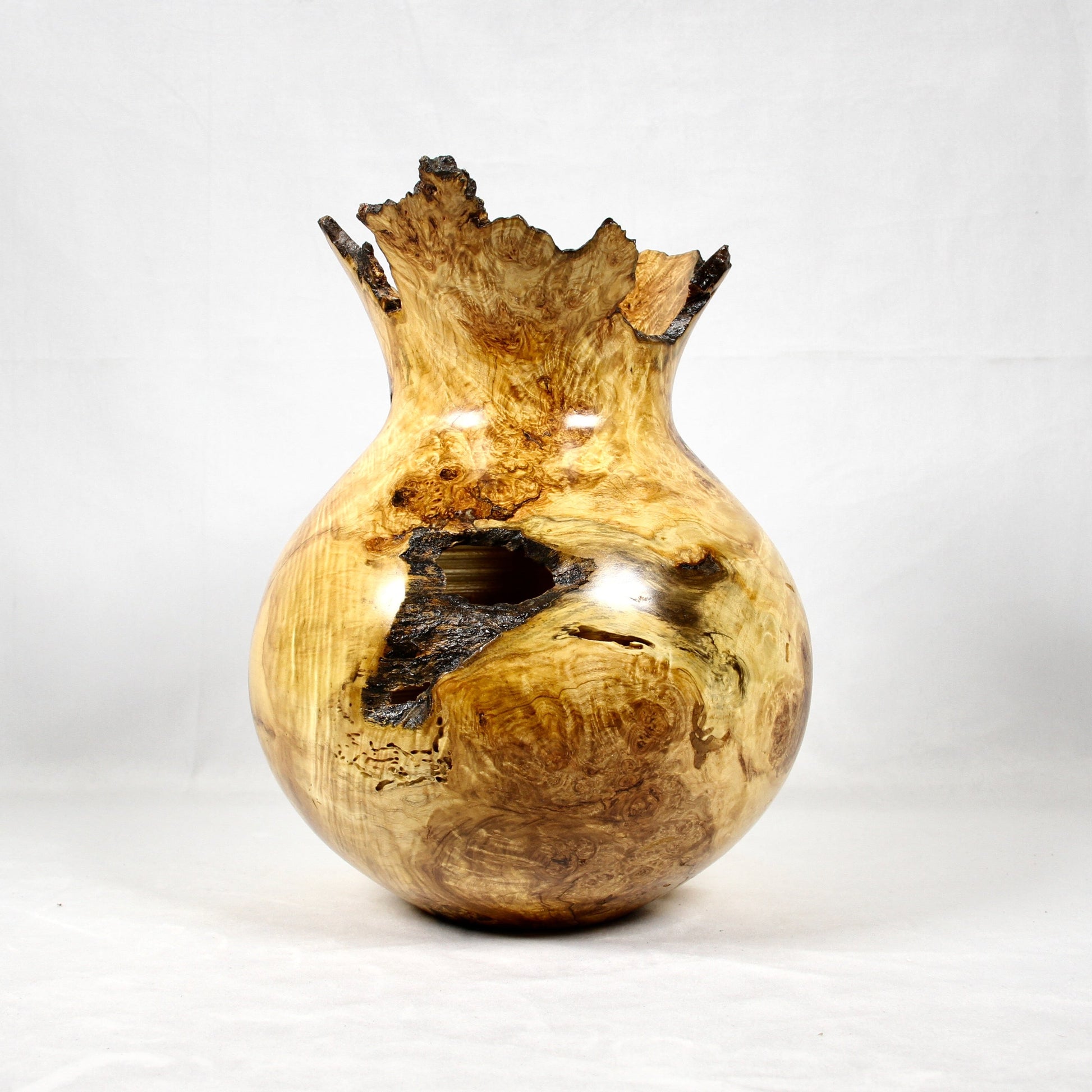 Aspen Burl Turning-Sculpture-Jerry Wedekind-Sorrel Sky Gallery