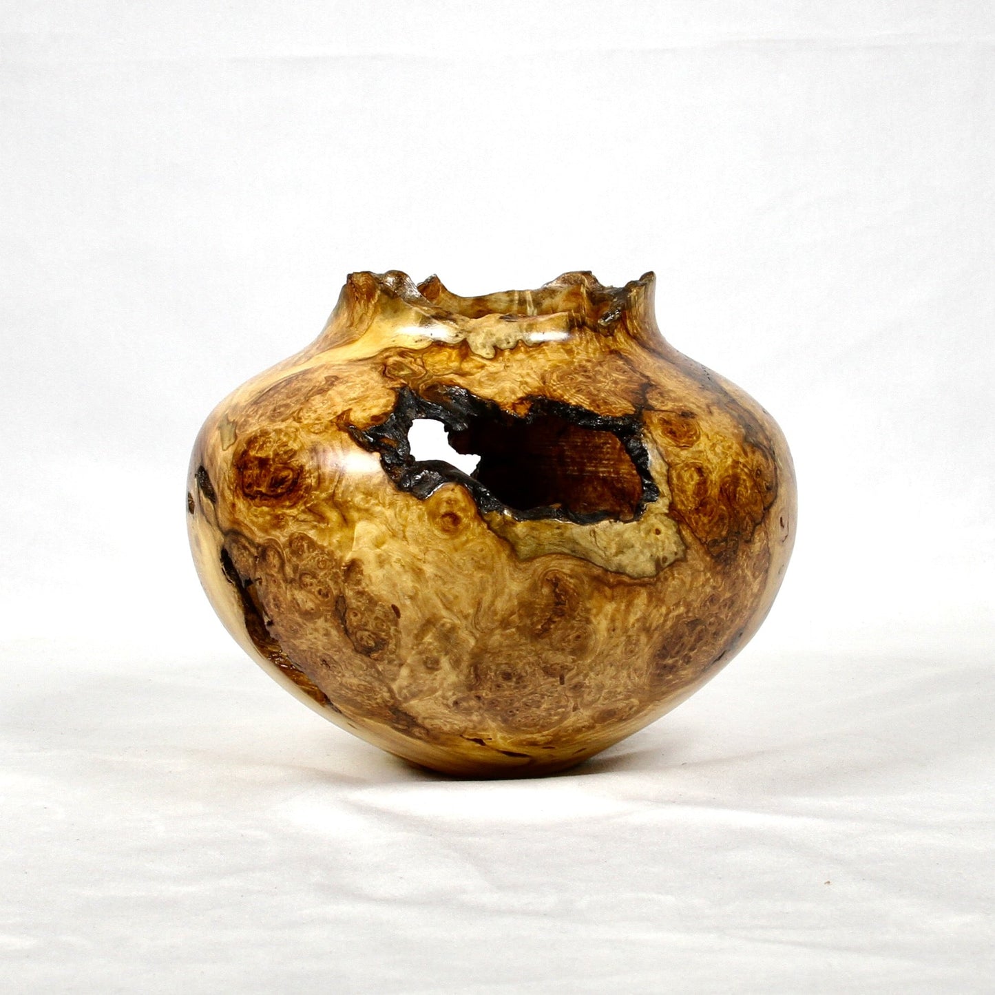 Aspen Burl Turning-Sculpture-Jerry Wedekind-Sorrel Sky Gallery