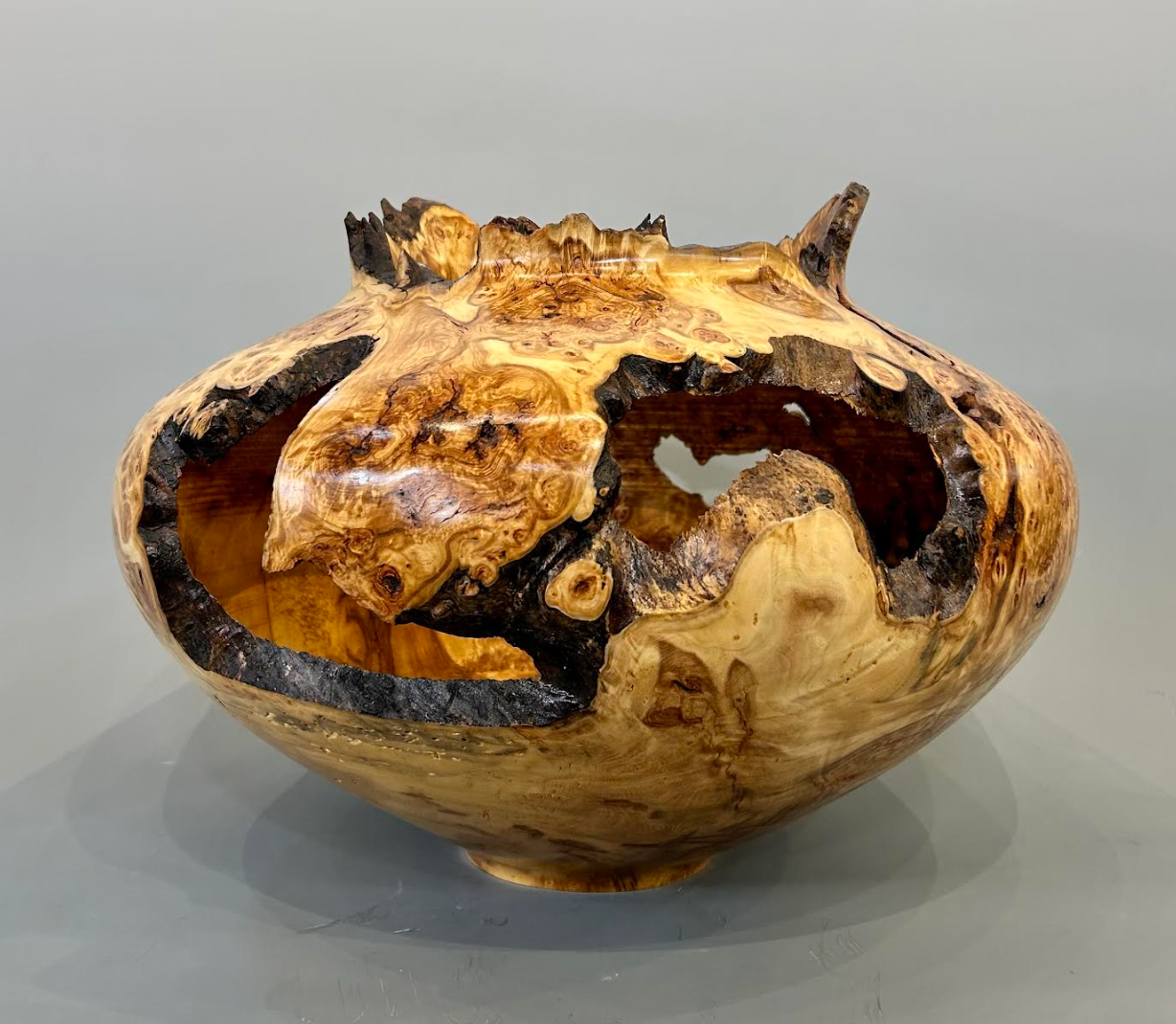 Aspen Burl Hollow Turning-Wood Turning-Jerry Wedekind-Sorrel Sky Gallery