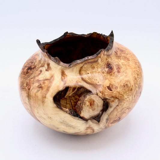 Aspen Burl Turning-sculpture-Jerry Wedekind-Sorrel Sky Gallery