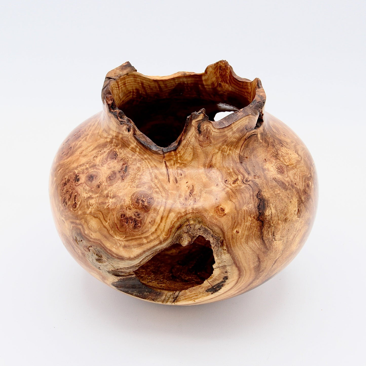 Aspen Burl Turning-sculpture-Jerry Wedekind-Sorrel Sky Gallery