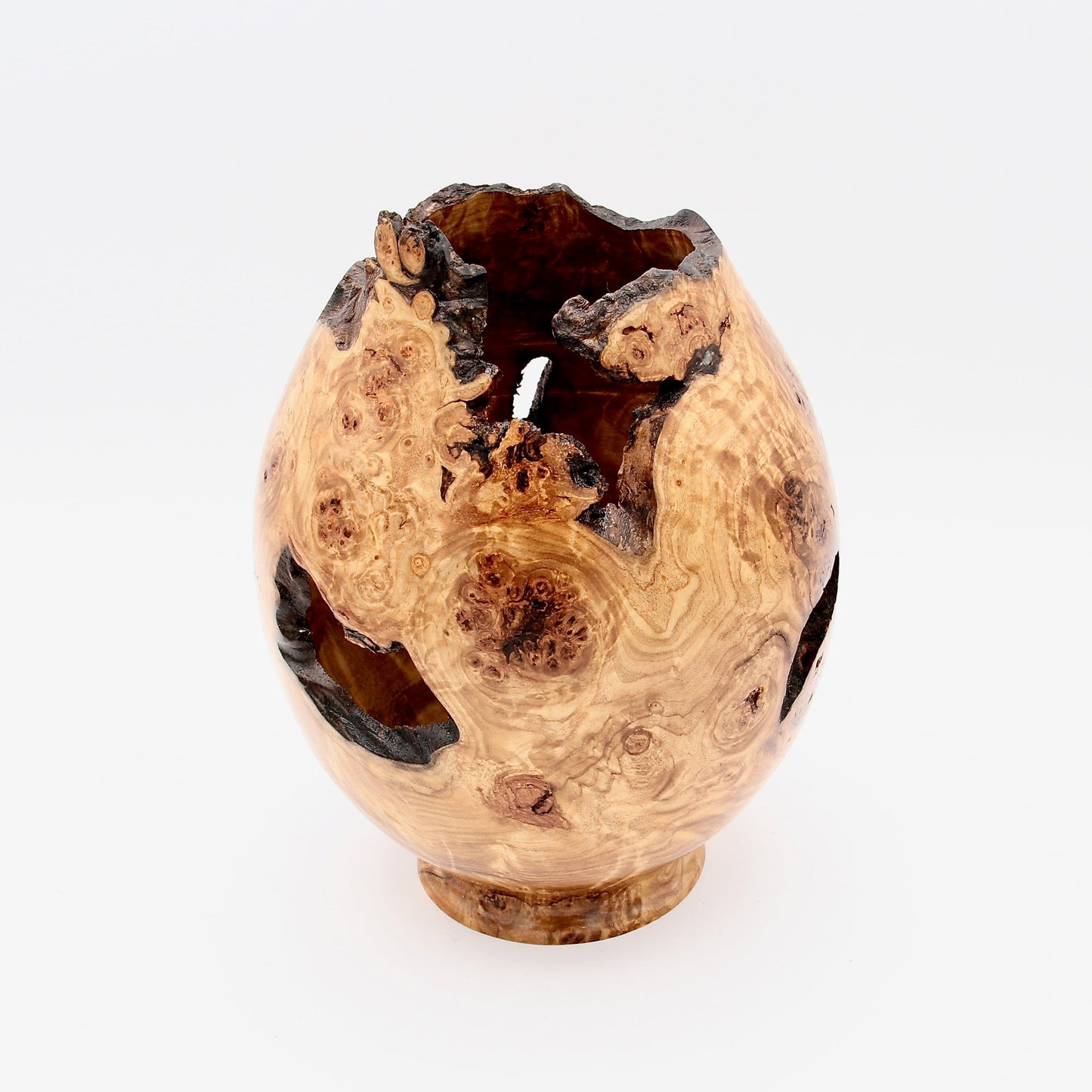 Aspen Burl Turning-sculpture-Jerry Wedekind-Sorrel Sky Gallery