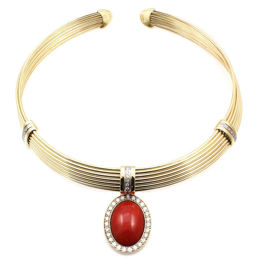 Gold Collar Necklace-Jewelry-Jesse Monongye-Sorrel Sky Gallery