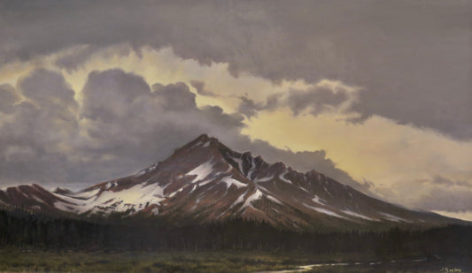 Early June at Broken Top Mt.-Painting-Jim Bagley-Sorrel Sky Gallery