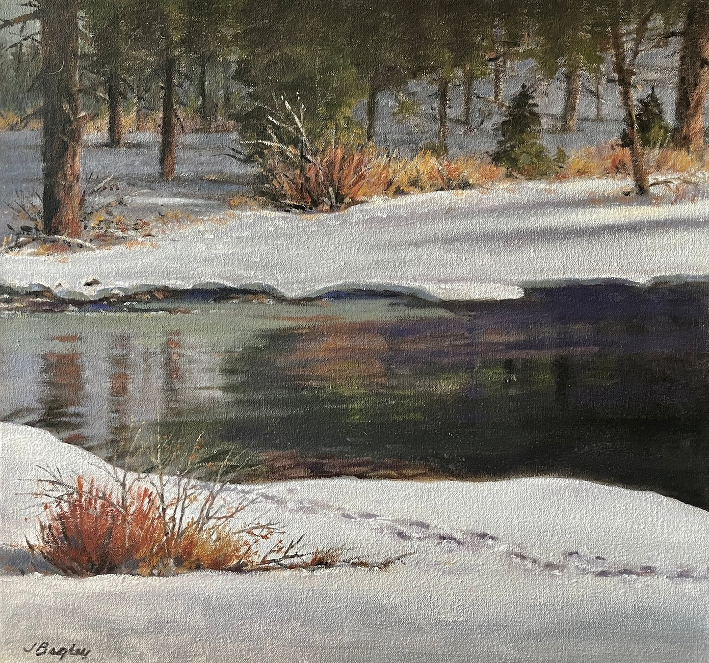 Florida River Morning-Painting-Jim Bagley-Sorrel Sky Gallery