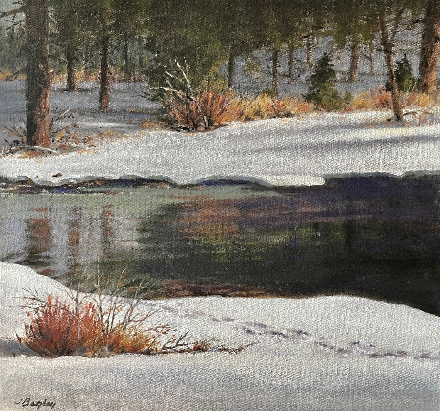 Florida River Morning-Painting-Jim Bagley-Sorrel Sky Gallery