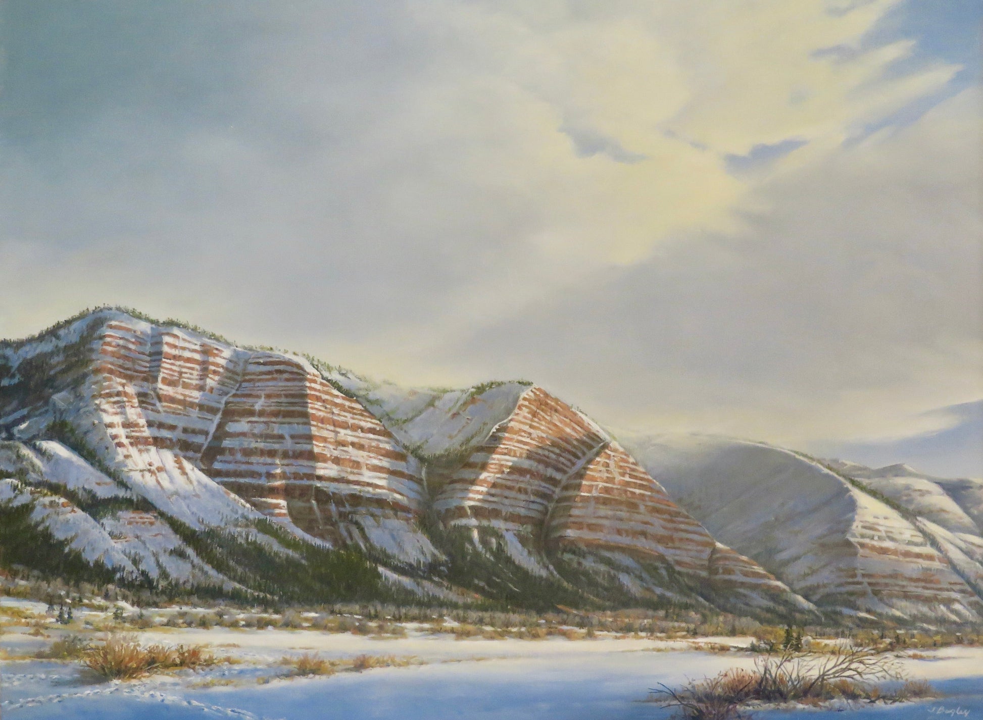 Hermosa Cliffs-Painting-Jim Bagley-Sorrel Sky Gallery