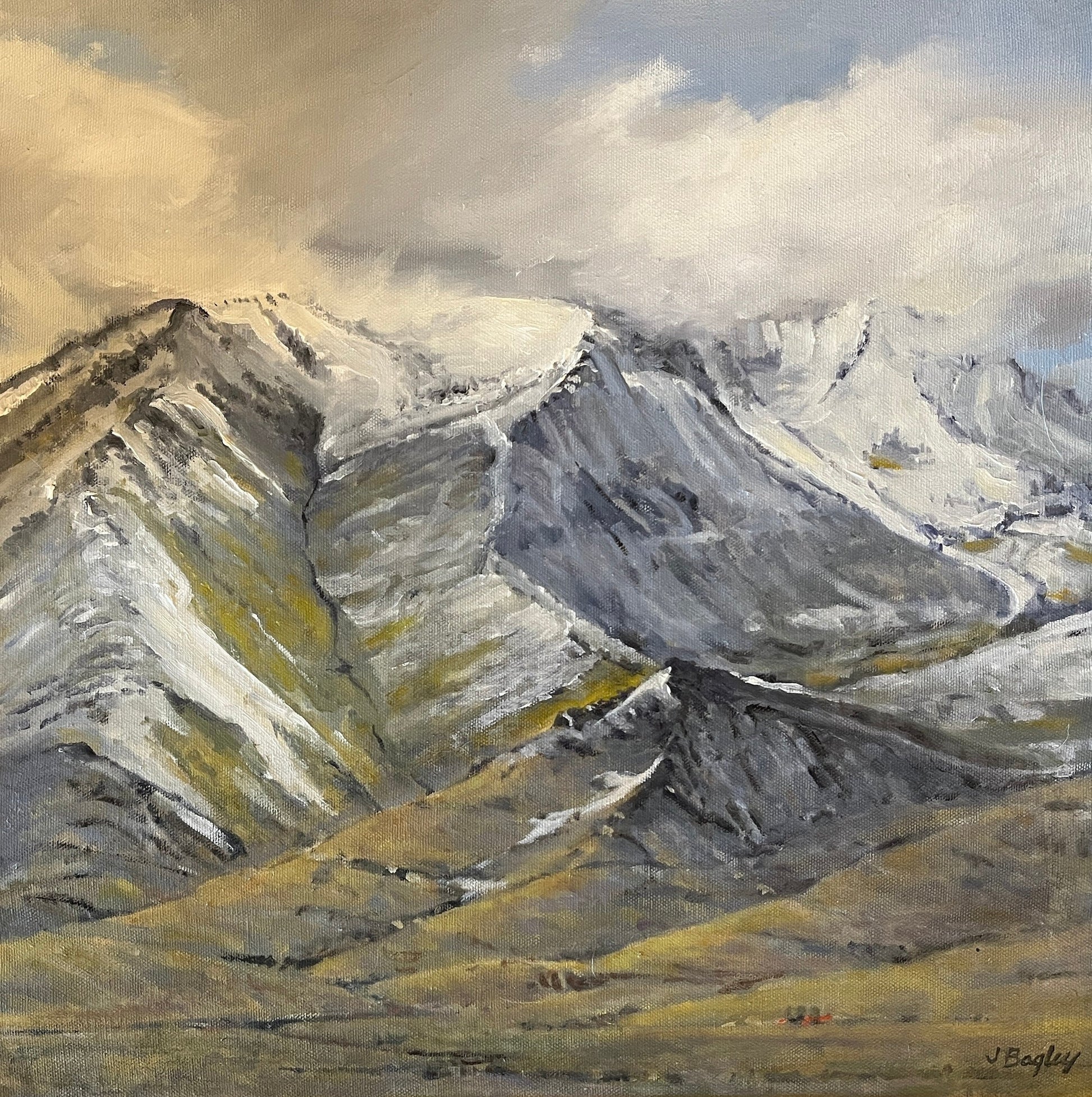 May in The Ruby Mountains-Painting-Jim Bagley-Sorrel Sky Gallery