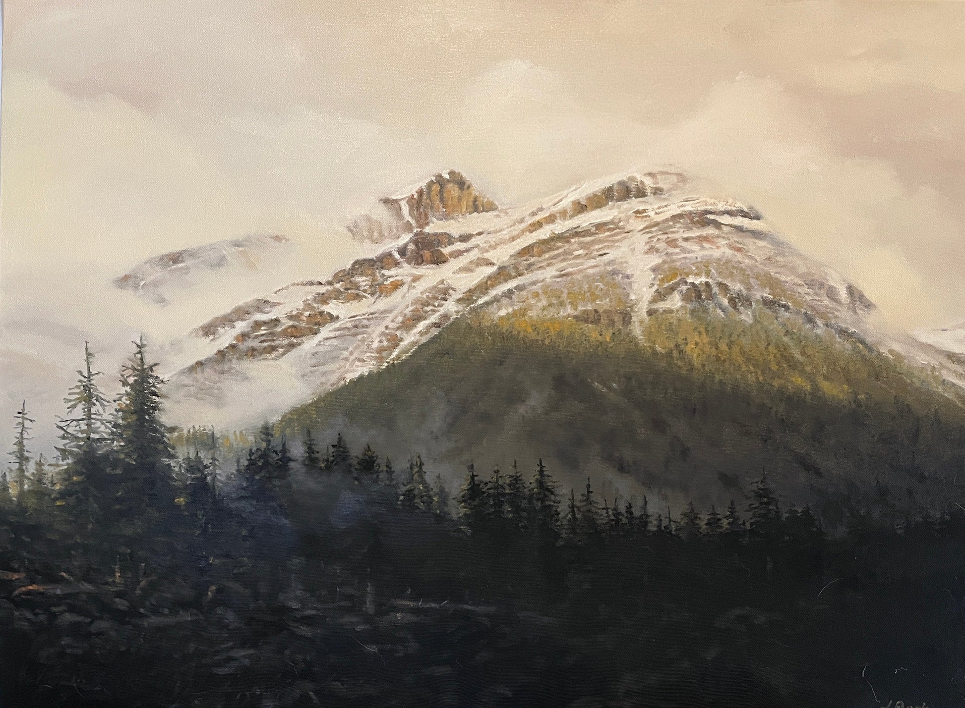 November in the Rocky Mountains-Painting-Jim Bagley-Sorrel Sky Gallery