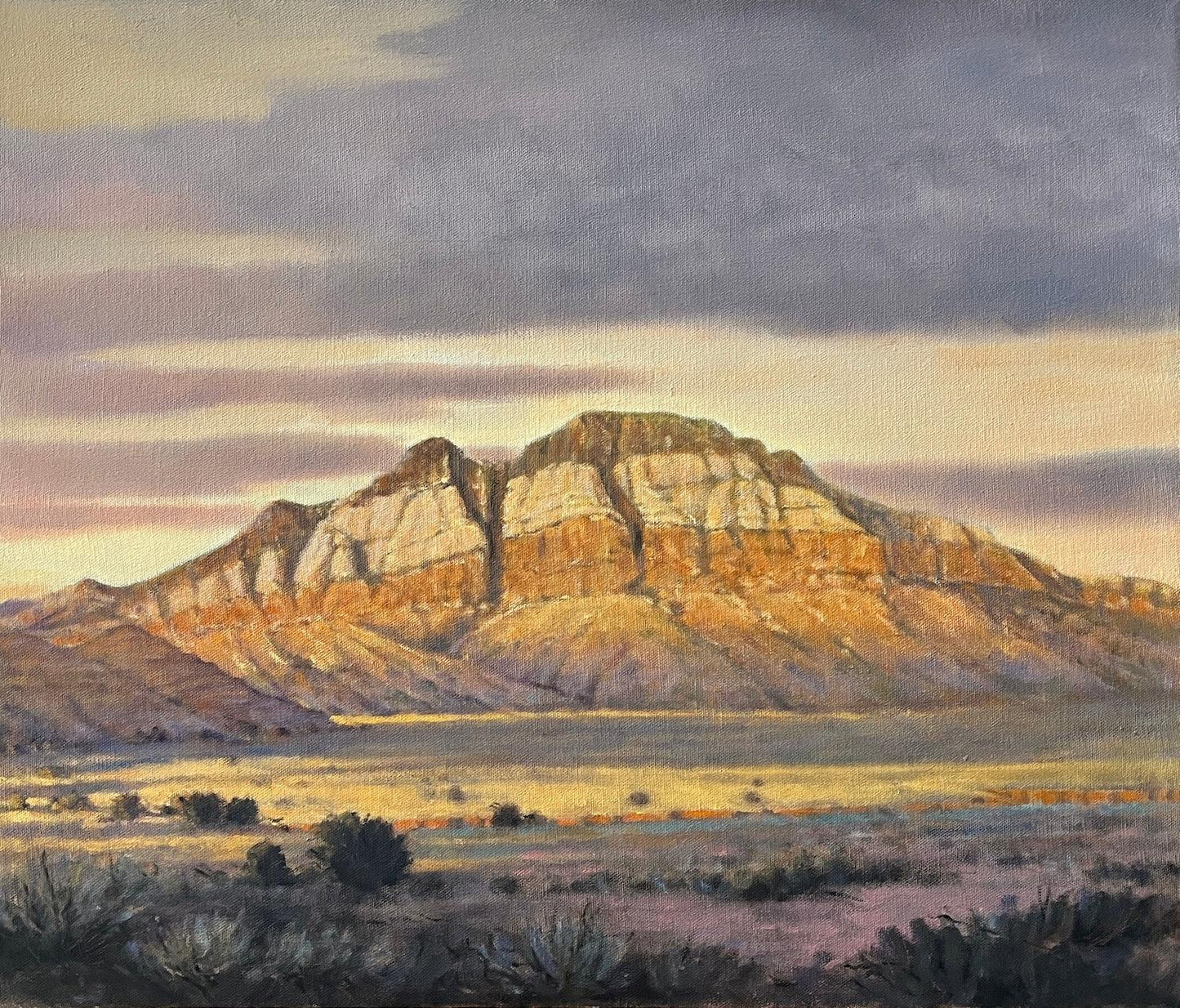 Purple Sage-Painting-Jim Bagley-Sorrel Sky Gallery