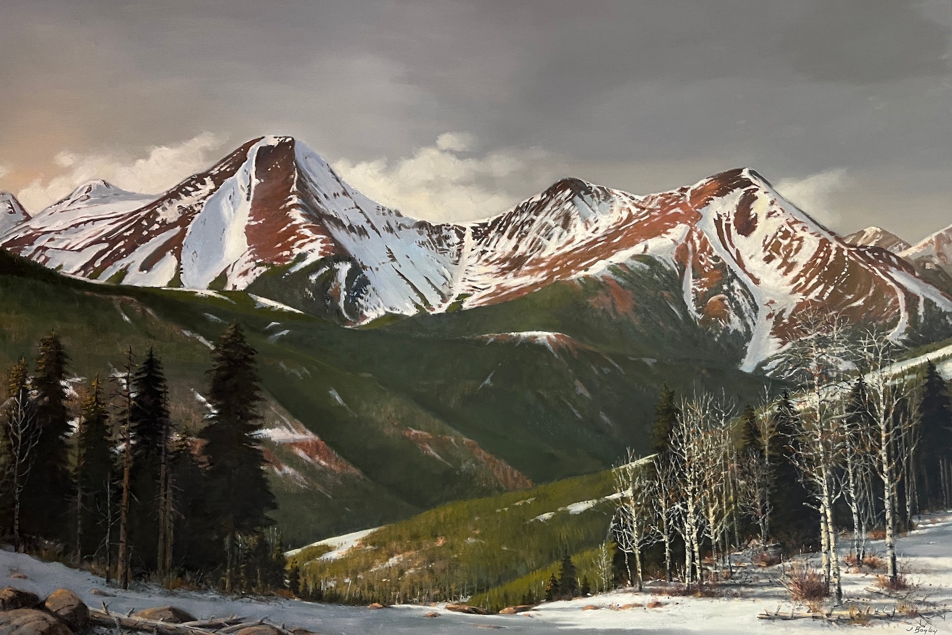 Rocky Mountain Spring-Painting-Jim Bagley-Sorrel Sky Gallery