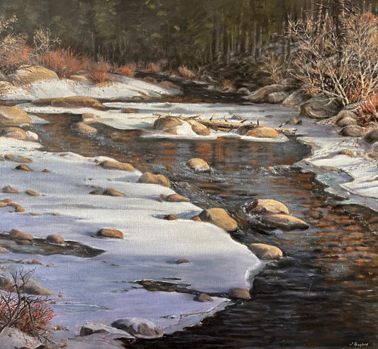 Spring Runoff on the Florida-Painting-Jim Bagley-Sorrel Sky Gallery