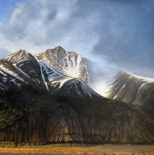 Taos Spring Day-Painting-Jim Bagley-Sorrel Sky Gallery