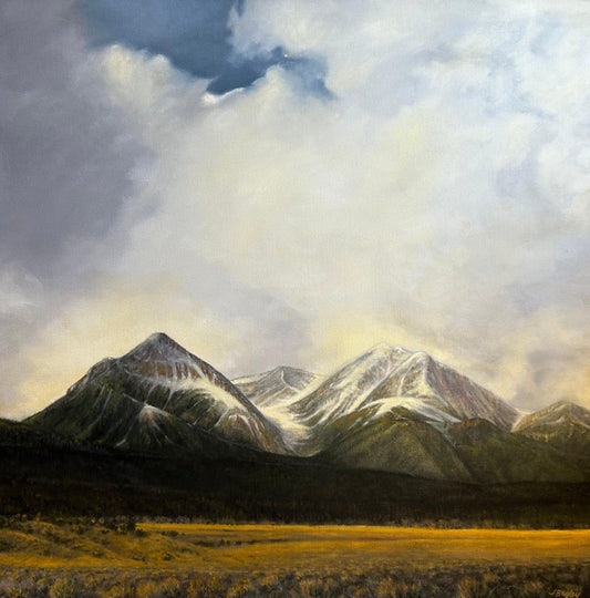 Taos Valley Mountains-Painting-Jim Bagley-Sorrel Sky Gallery