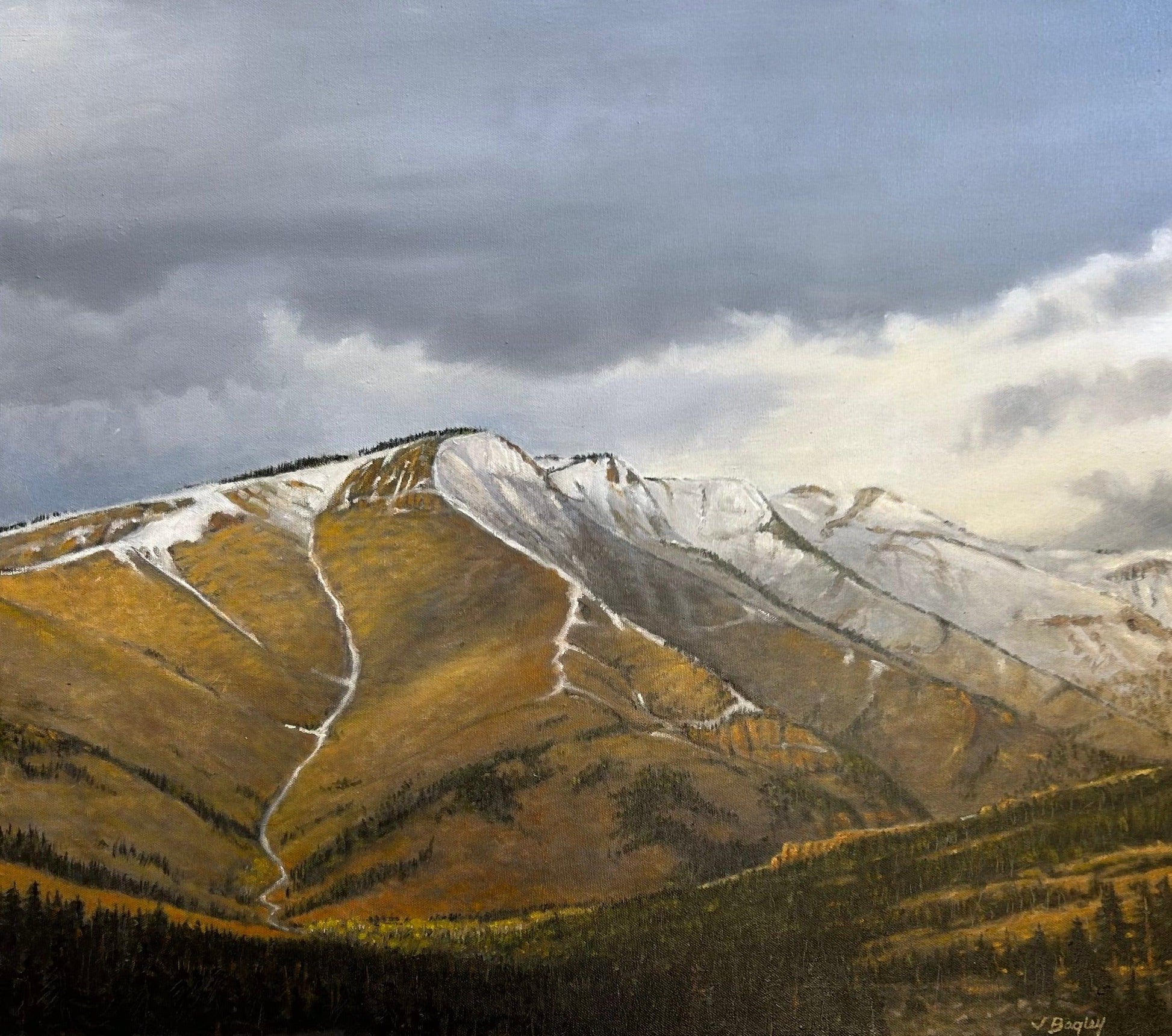 Telluride May-Painting-Jim Bagley-Sorrel Sky Gallery