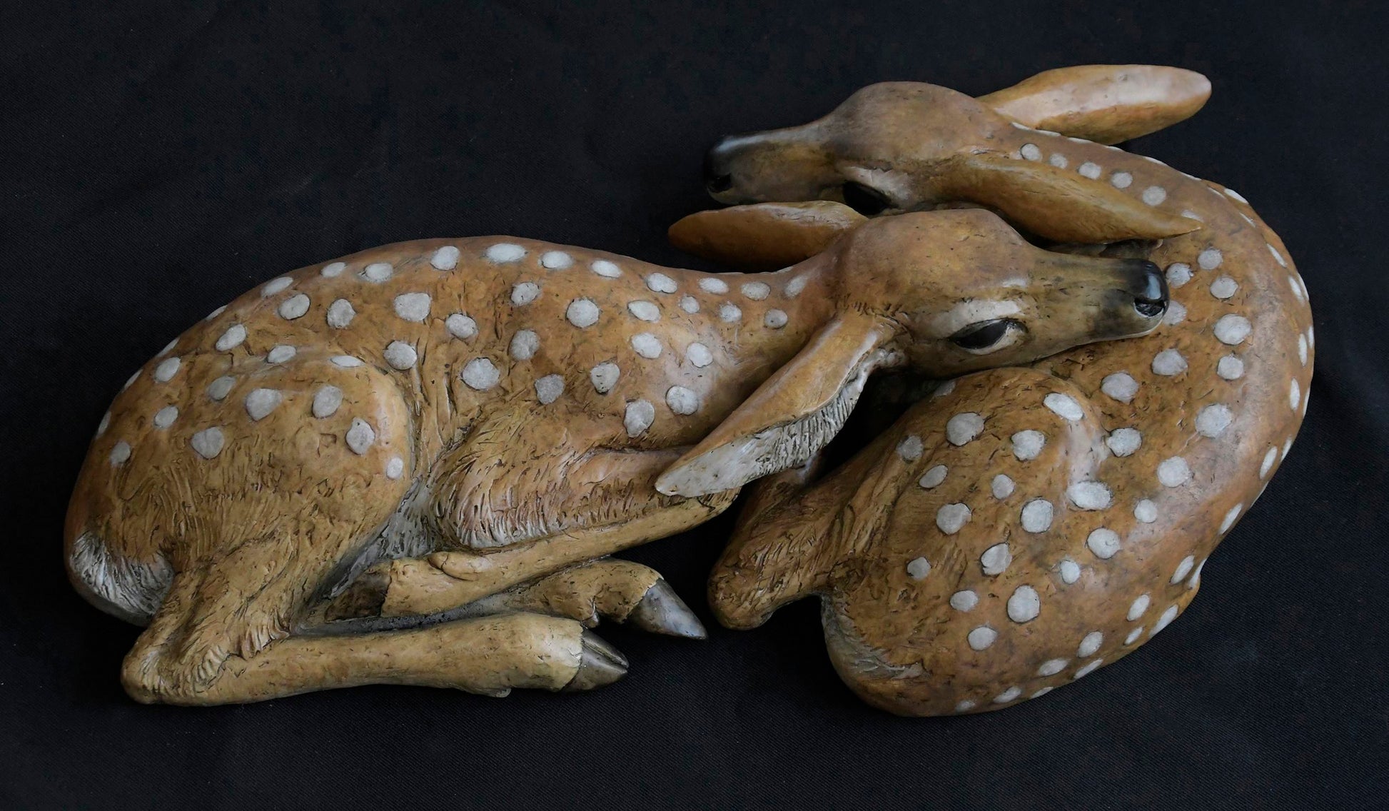 Fawn III - The Twins-Sculpture-Jim Eppler-Sorrel Sky Gallery