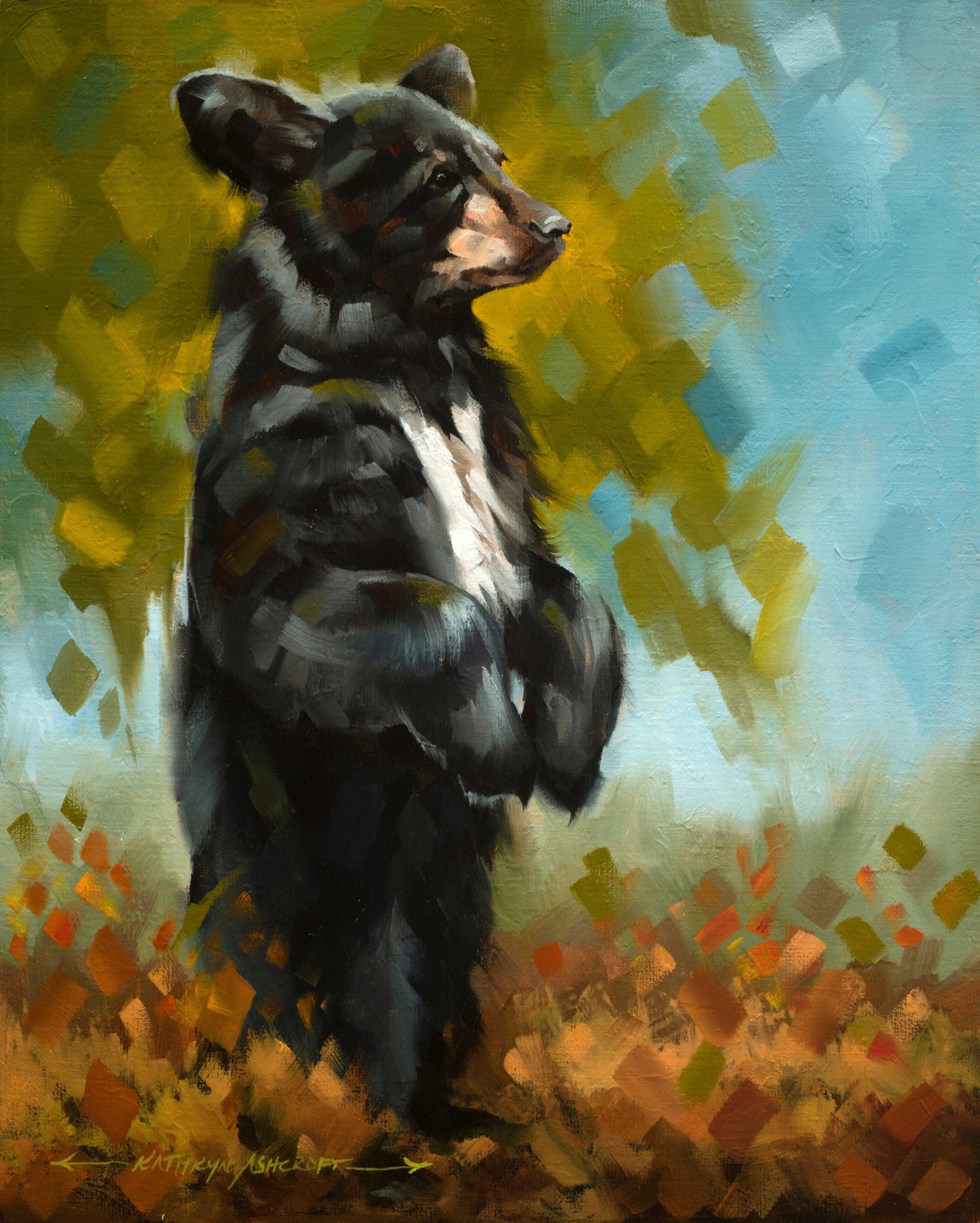 Little Bear-Painting-Kathryn Ashcroft-Sorrel Sky Gallery