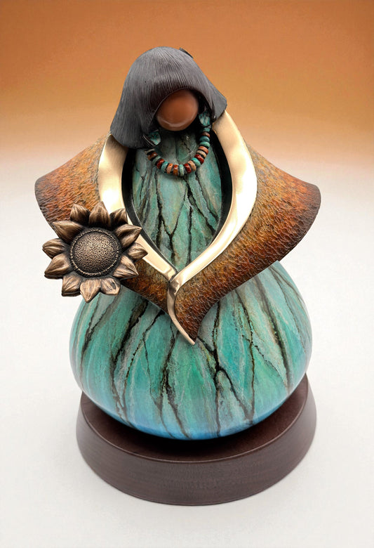 Sunflower-Sculpture-Kim Seyesnem Obrzut-Sorrel Sky Gallery