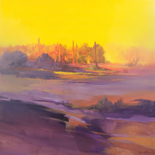 Morning's Fire-Painting-Lawrence Lee-Sorrel Sky Gallery