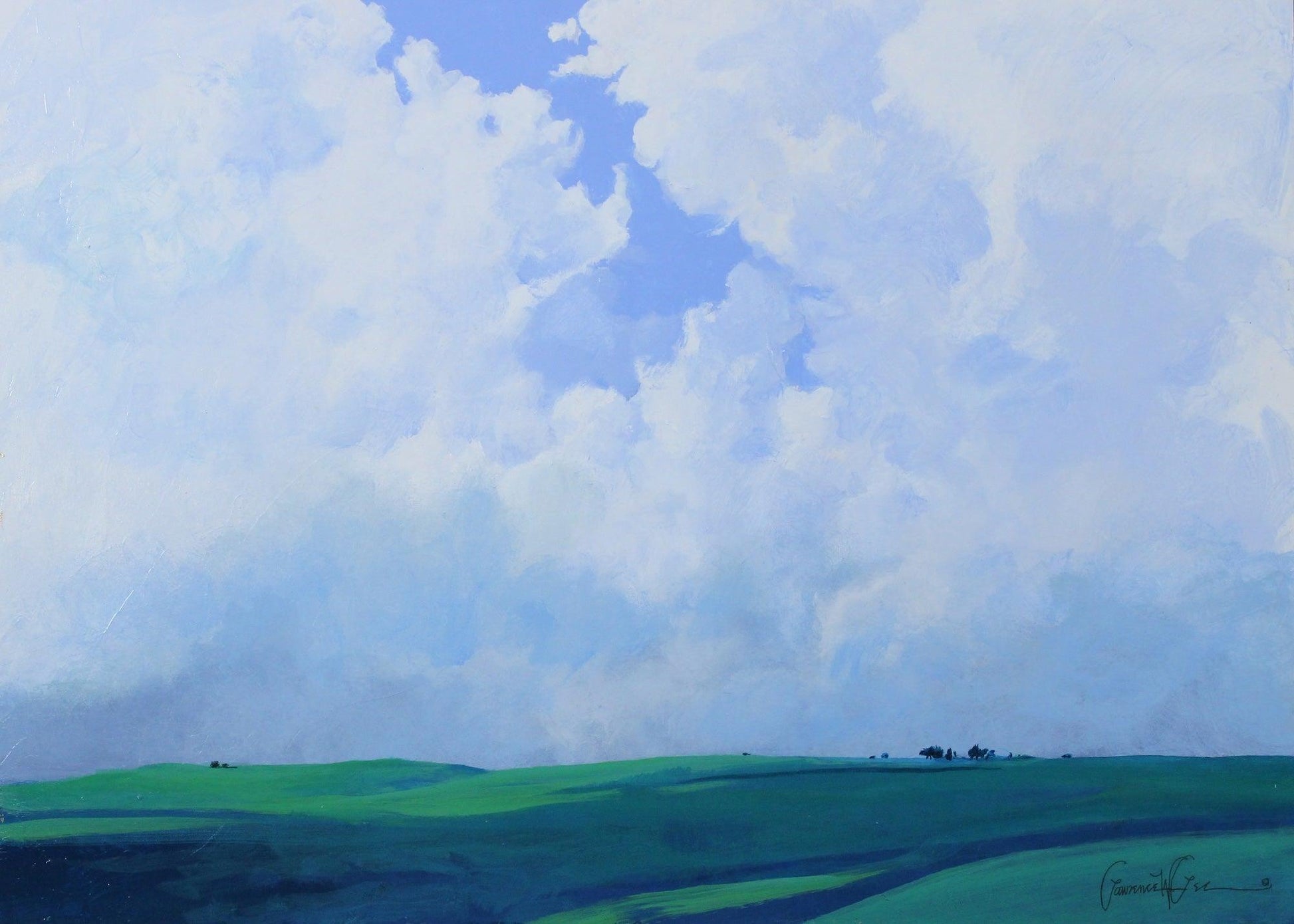Spring Pastures-Painting-Lawrence Lee-Sorrel Sky Gallery