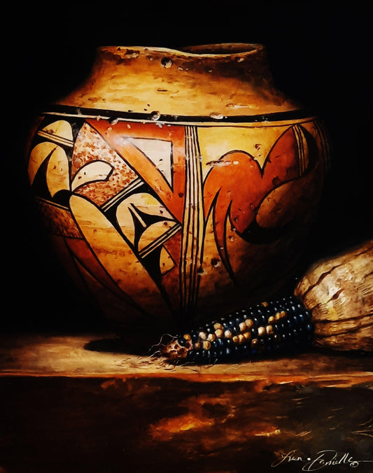 Gift From Sikyatki-Painting-Lisa Danielle-Sorrel Sky Gallery