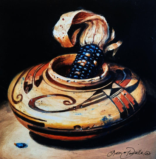 Little Hopi Elegance-Painting-Lisa Danielle-Sorrel Sky Gallery