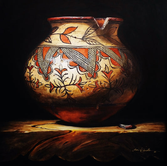 Perfectly Aged Puebloan-Painting-Lisa Danielle-Sorrel Sky Gallery