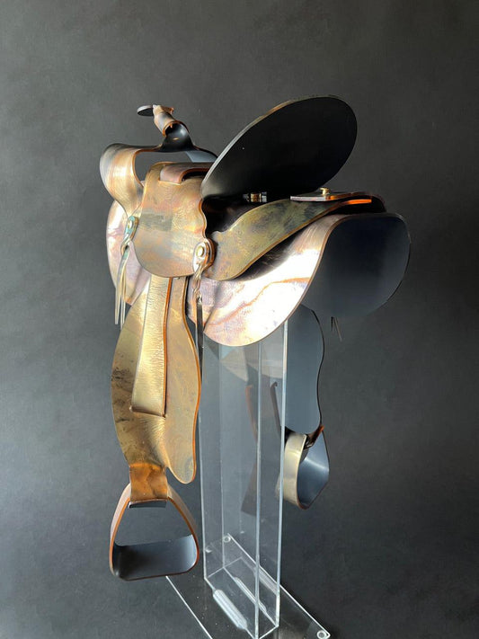 Gold Rush-Sculpture-Maeve Eichelberger-Sorrel Sky Gallery