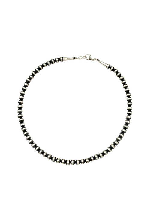 6mm Baca Bead Necklace-Jewelry-Maria Goler Baca-Sorrel Sky Gallery