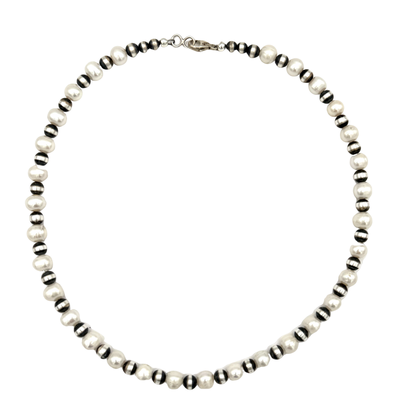 Freshwater Pearl Necklace-Jewelry-Maria Goler Baca-Sorrel Sky Gallery