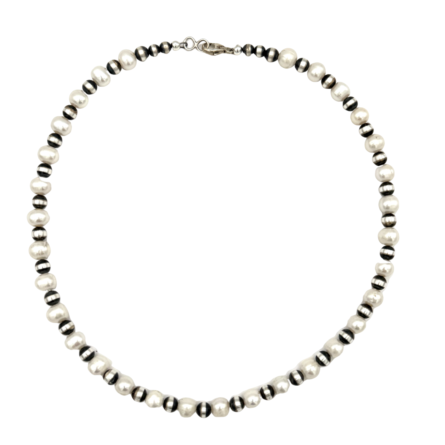 Freshwater Pearl Necklace-Jewelry-Maria Goler Baca-Sorrel Sky Gallery