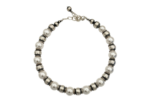Pearl Baca Bead Necklace-Jewelry-Maria Goler Baca-Sorrel Sky Gallery