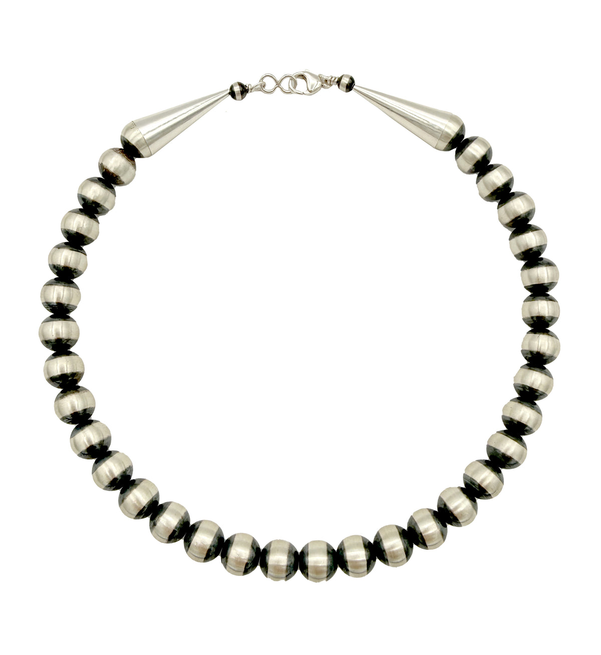 Single Strand Baca Bead Necklace-Jewelry-Maria Goler Baca-Sorrel Sky Gallery