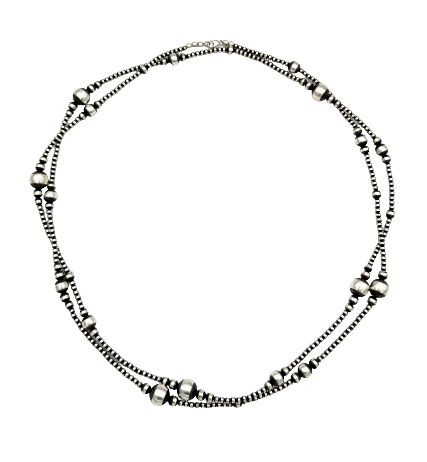 Single Strand Long Baca Bead Necklace-Jewelry-Maria Goler Baca-Sorrel Sky Gallery