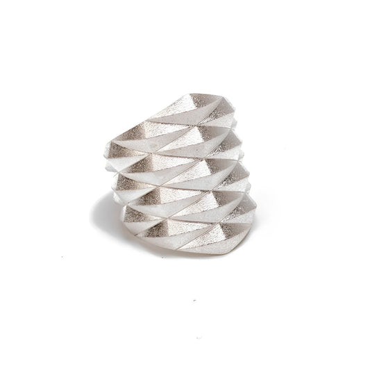 Diamond Peak Silver Ring-Jewelry-Maria Samora-Sorrel Sky Gallery