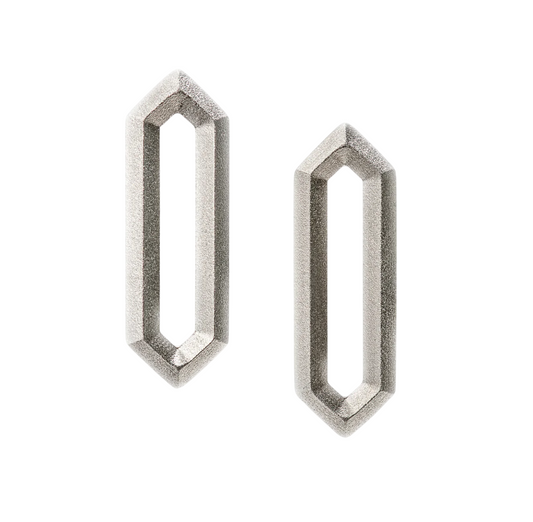 Hexagon Earrings-Jewelry-Maria Samora-Sorrel Sky Gallery