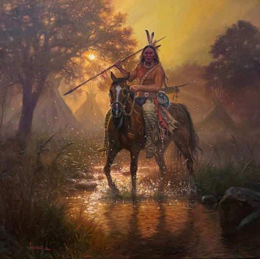 The Guardian - Unframed-Painting-Mark Keathley-Sorrel Sky Gallery