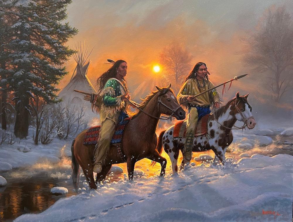 Winter Hunt-Painting-Mark Keathley-Sorrel Sky Gallery