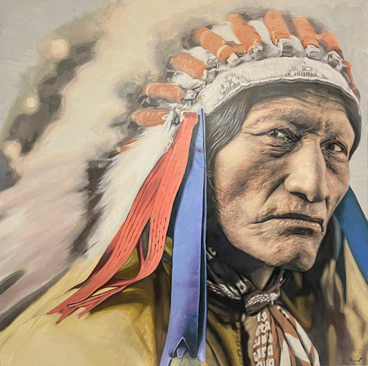 Chief Wolf Robe-Painting-Matthew Grant-Sorrel Sky Gallery