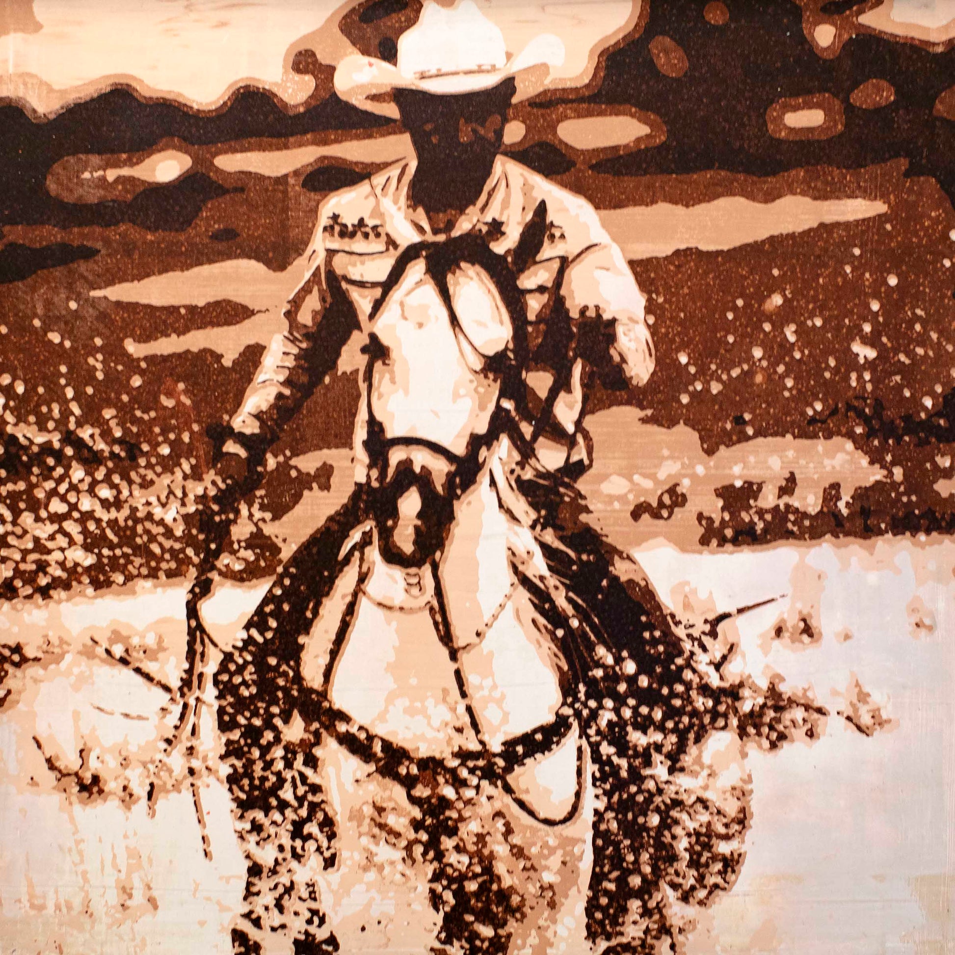 Taking the Stream-Painting-Maura Allen-Sorrel Sky Gallery