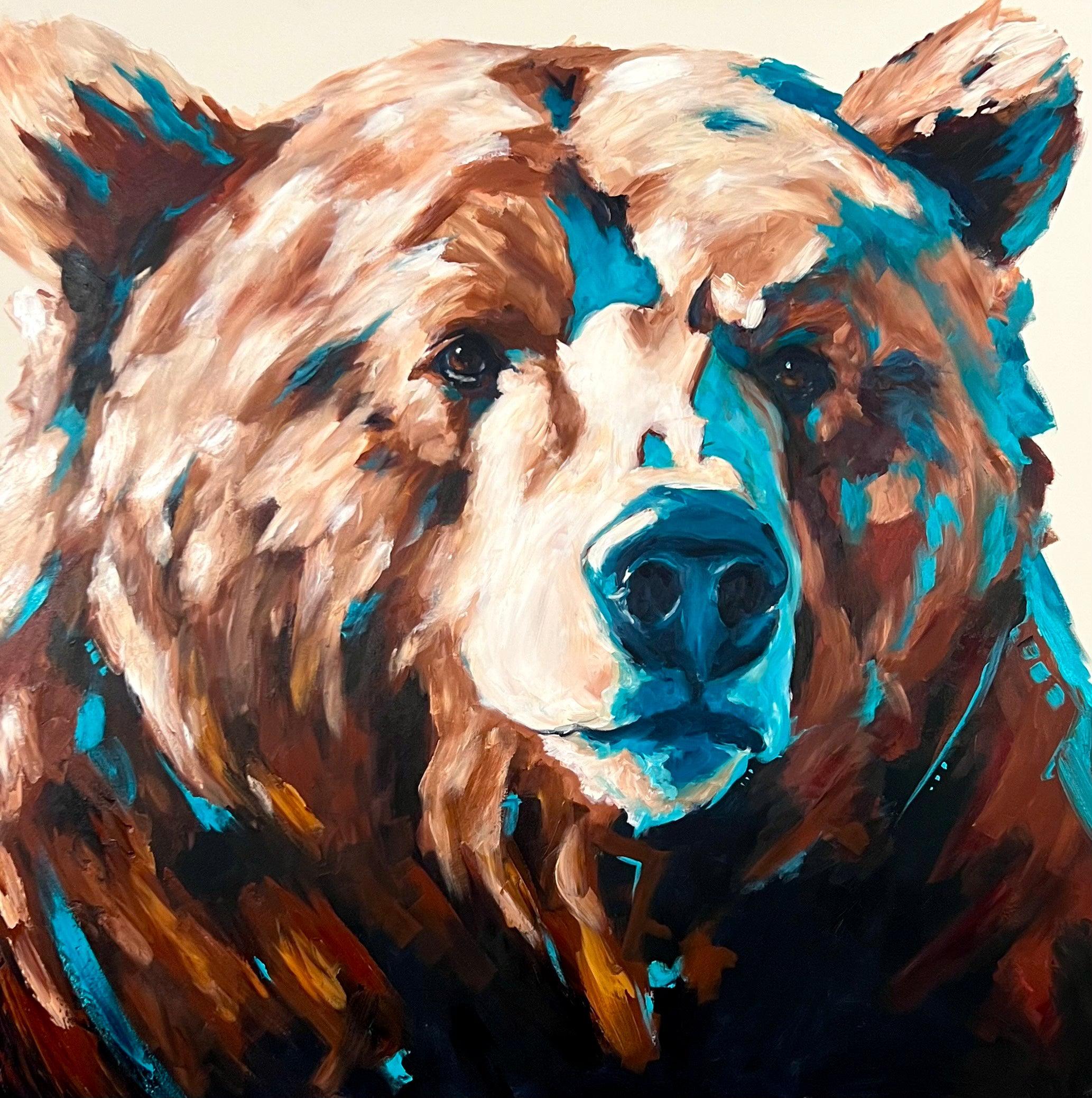 Onward | Contemporary Wildlife Painting | Large Painting – Sorrel Sky ...