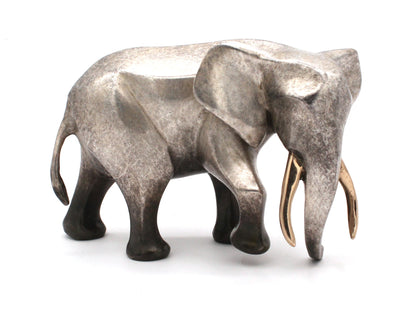 Elephant - Small-Sculpture-Michael Tatom-Sorrel Sky Gallery